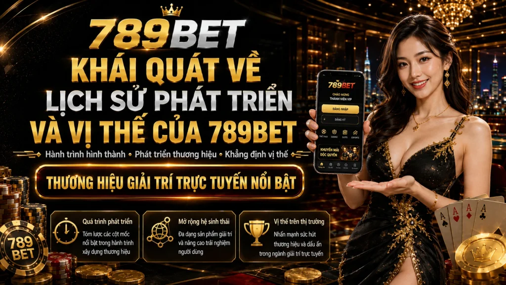 Khái quát về lịch sử phát triển và vị thế của 789BET 